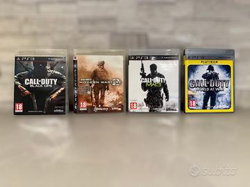 Lotto n. 4 Giochi PS3 - Saga "Call of Duty"
