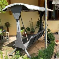 Dondolo da giardino da riparare