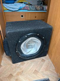 subwoofer sony xplod 380rms con box