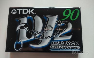 Rare musicassette vergini TDK DJ2 90