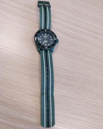 Swatch X Blancpain Fifty Fathoms "Green Abyss"