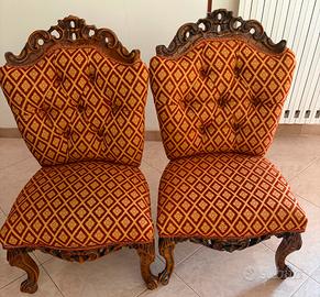 Poltrone restaurate 