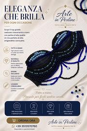 Reggiseno decorativo con perline