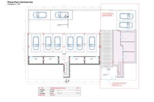 Trivani con posto auto e cantina
