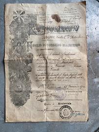 Foglio di congedo illimitato