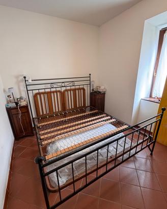 Letto matrimoniale inferro battuto