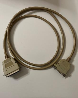CAVO ADATTATORE 25 PIN SERIALE RS232 180cm PC