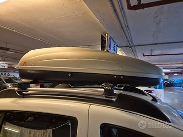 baule da tetto e barre Dacia Sandero Stepway 