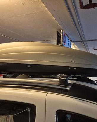 baule da tetto e barre Dacia Sandero Stepway 