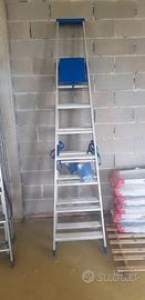 Scala in alluminio  7 gradini