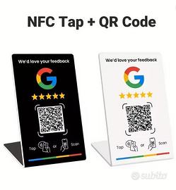 Google review stand