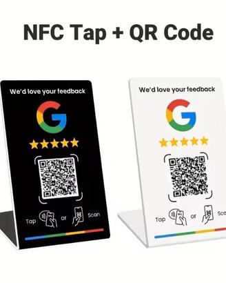 Google review stand
