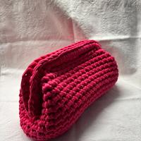 clutch bag fucsia