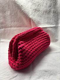 clutch bag fucsia