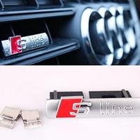 Emblema fregio audi S LINE per griglia anteriore