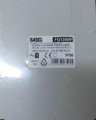 Scatola di derivazione parete o/e esterno/interno