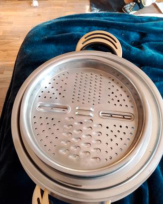 Set cucina acciaio inox premium + ricambi