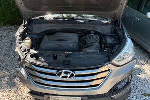 Hyundai Santa Fe incidentata