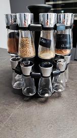 portaspezie girevole Cole & Mason 20 spezie 