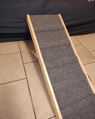 Rampa per cani in legno 
