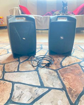 Impianto Casse Proel V8 plus
