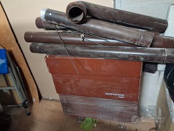 Stufa a gas Superspring Durgas vintage + Tubi di s