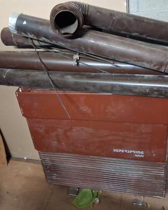 Stufa a gas Superspring Durgas vintage + Tubi di s