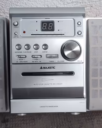 stereo HI-FI Vintage Majestic AH-1412  con lett cd