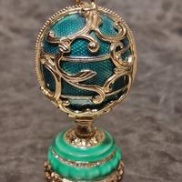 Uovo stile Fabergé Ditta AKM Collezionismo