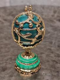 Uovo stile Fabergé Ditta AKM Collezionismo