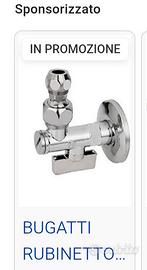 rubinetto a filtro, sifone lavatrice 