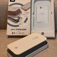 Sterilizzatore smartphone / occhiali a luce UV-C