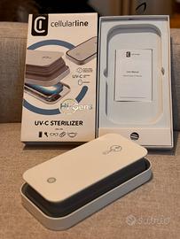 Sterilizzatore smartphone / occhiali a luce UV-C