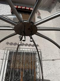 Gazebo Alluminio e plexiglas