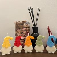 Candela elfo gnomo segnaposto