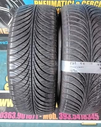 2 gomme usate goodyear 235 55 19 105w 4stagioni 