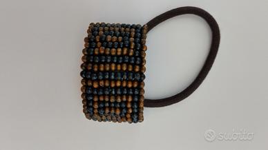 elastico con perline 