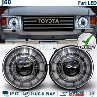 Fari LED per Land Cruiser J60 OMOLOGATI Angel Eyes