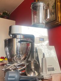 Impastatrice kenwood con accessori-usata prz tratt