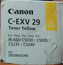 Toner c-exv 29 yellow Giallo
