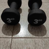 2 Manubri da 3kg
