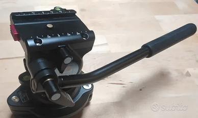 Testa video Sirui VA-5 + Manfrotto 438
