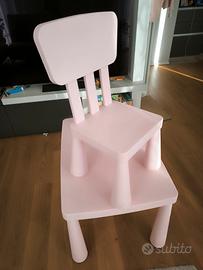 tavolino + sedie per bambini mammut