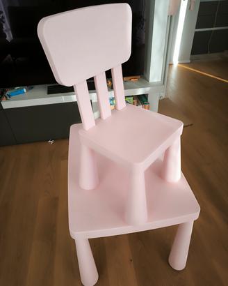 tavolino + sedie per bambini mammut