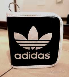 Portafoglio Adidas bianco e nero