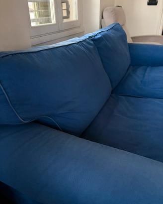 Divano letto IKEA EKTORP 2 posti blu