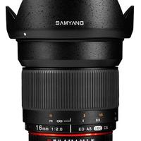 Obiettivo Samyang 16mm f/2.0 ED AS UMC CS x Sony E