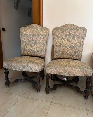 Sedie poltrone antiche