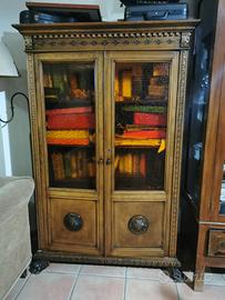 Mobile anyiquariat con ventrine anno 800