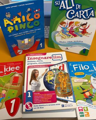 Lotto Libri Scolastici Primaria Classe prima